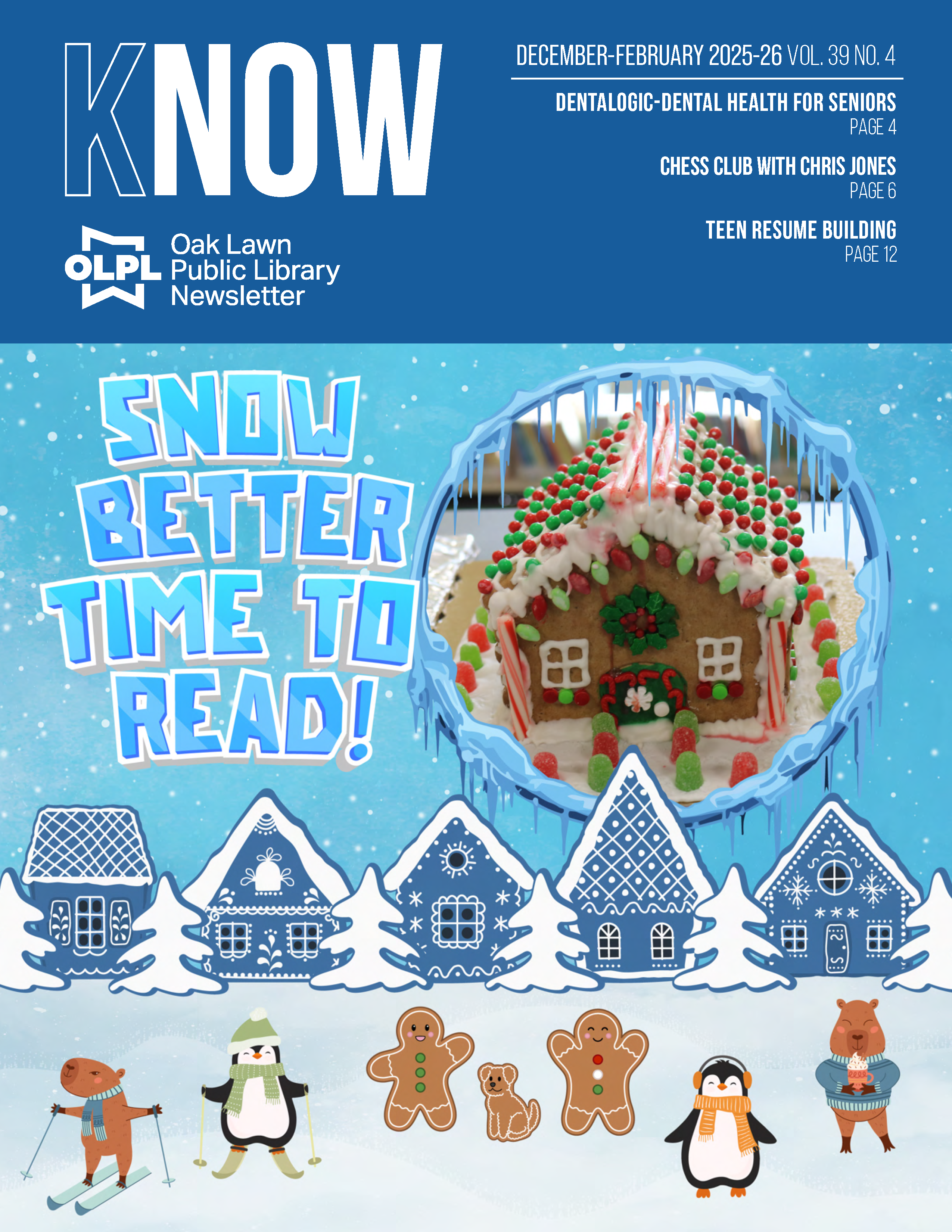 OLPL Newsletter Winter 2025-26 Cover