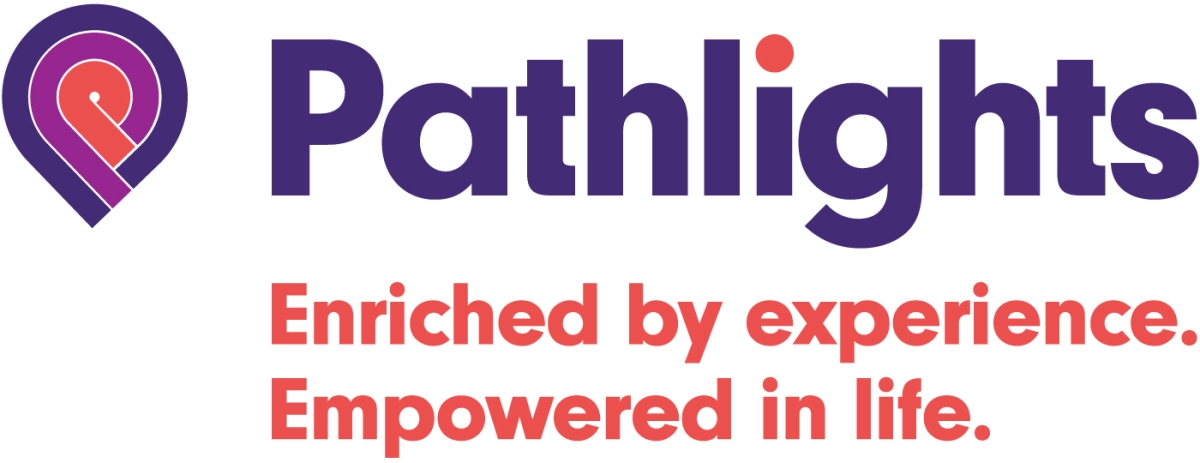 Logo for Pathlights. Enriched by experience. Empowered by life.